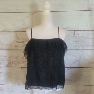 J.Crew Fluttery Lace Cami Top Size Medium NWT